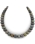 10–11 mm Tahiti-Perlenkette in verschiedenen Farben – AAAA-Qualität