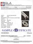 Halskette aus weißen Südseeperlen, 10–13 mm – AAAA-Qualität – Zweites Bild