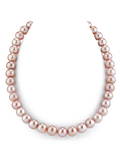 Halskette aus rosa Süßwasserperlen, 10,5–11,5 mm – AAA-Qualität