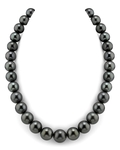 12–14 mm Tahiti-Südseeperlen-Halskette – AAAA-Qualität