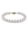 Armband aus 5,5–6,0 mm großen weißen Akoya-Perlen – Drittes Bild