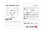 7,0–7,5 mm Hanadama Akoya-Armband aus weißen Perlen – Drittes Bild