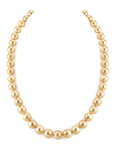 8–10 mm goldene Südseeperlenkette – AAAA-Qualität