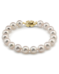 8,5–9,0 mm Hanadama Akoya-Armband aus weißen Perlen – Zweites Bild