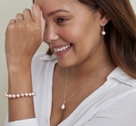 Armband aus rosa Süßwasserperlen, 8,0–8,5 mm – AAAA-Qualität – Zweites Bild