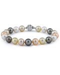 9–10 mm Südsee- und Süßwasser-Armband in verschiedenen Farben – AAA-Qualität
