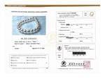 9,0–9,5 mm Hanadama Akoya-Armband aus weißen Perlen – Zweites Bild