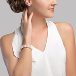 Hanadama Akoya Doppelperlenarmband – Zweites Bild