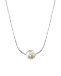 Pearl Moments – Verstellbare Silberkette mit 7,5–8,0 mm großen Akoya-Perlen