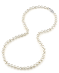 5.5-6.0mm Japanese Akoya White Pearl Necklace - AAA Quality