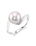 14-karätiger Goldring mit Akoya-Perle „Felice“