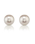 9,0–9,5 mm zertifizierte Hanadama-Akoya-Rundperlen-Ohrstecker
