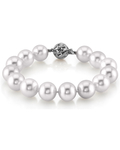 Armband aus weißen Südseeperlen, 11–12 mm – AAAA-Qualität