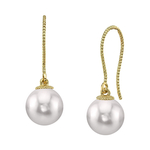 Cindy-Ohrringe mit weißen Akoya-Perlen