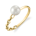 Daphne-Ring mit Süßwasserperle