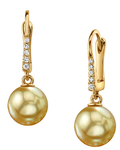 Golden Pearl Susan Ohrringe