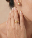 Terrie-Ring mit goldener Südseeperle – Modellbild