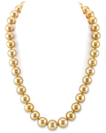 11–13 mm goldene Südseeperlenkette – AAA-Qualität