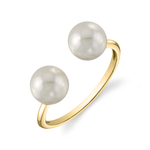 Harper-Ring mit Süßwasserperle