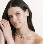 Felicia-Ring aus 14-karätigem Gold mit japanischer Akoya-Perle – Zweites Bild