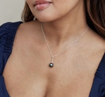 Anhänger „Emmanuelle“ mit tahitischer Südseeperle – Modellbild