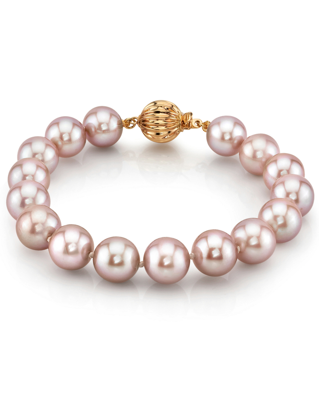 Armband aus rosa Süßwasserperlen, 8,5–9,5 mm – AAAA-Qualität – Zweites Bild