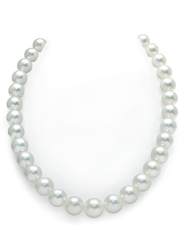 11–14 mm weiße Südseeperlenkette – AAA-Qualität