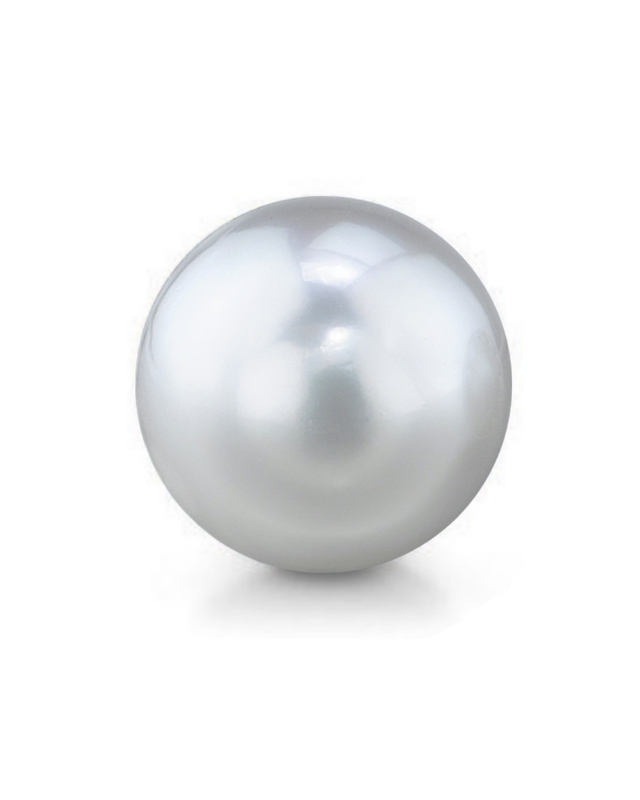 13 mm weiße Südsee-Einzelperle