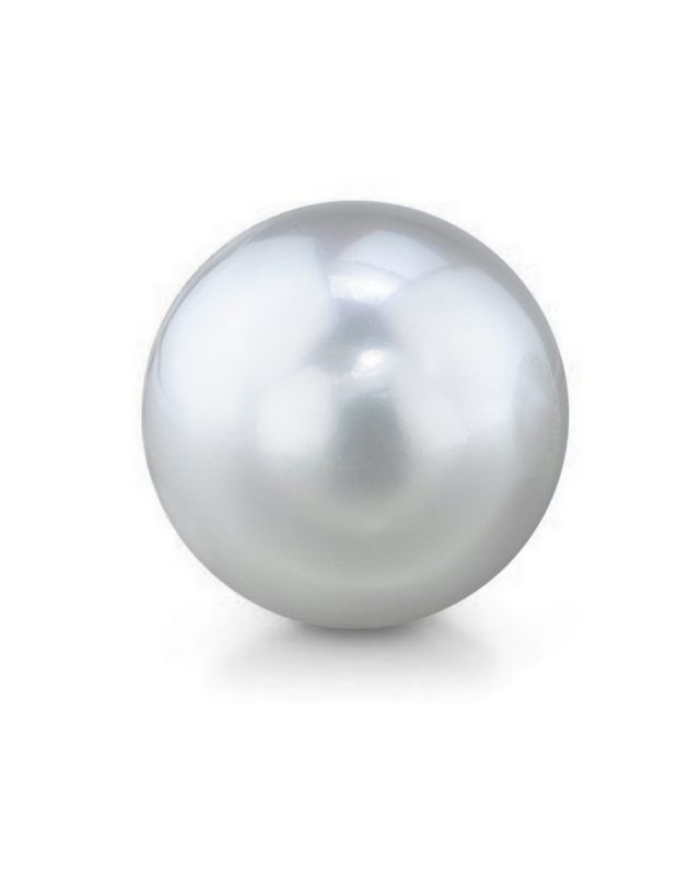 14 mm weiße Südsee-Loseperle
