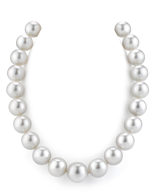 16-18.9mm White South Sea Pearl Necklace - AAAA Quality VENUS CERTIFIED