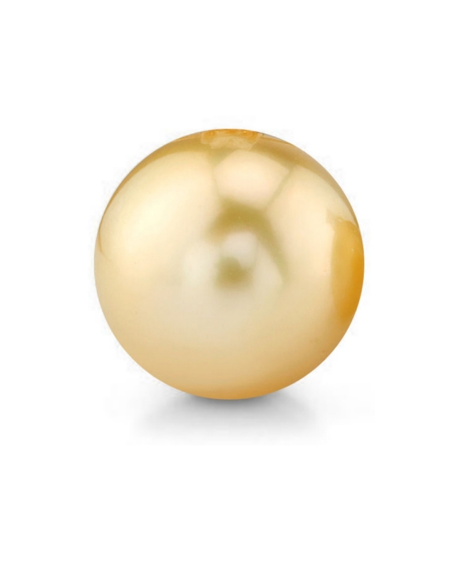 16 mm lose Südseeperle in Gold