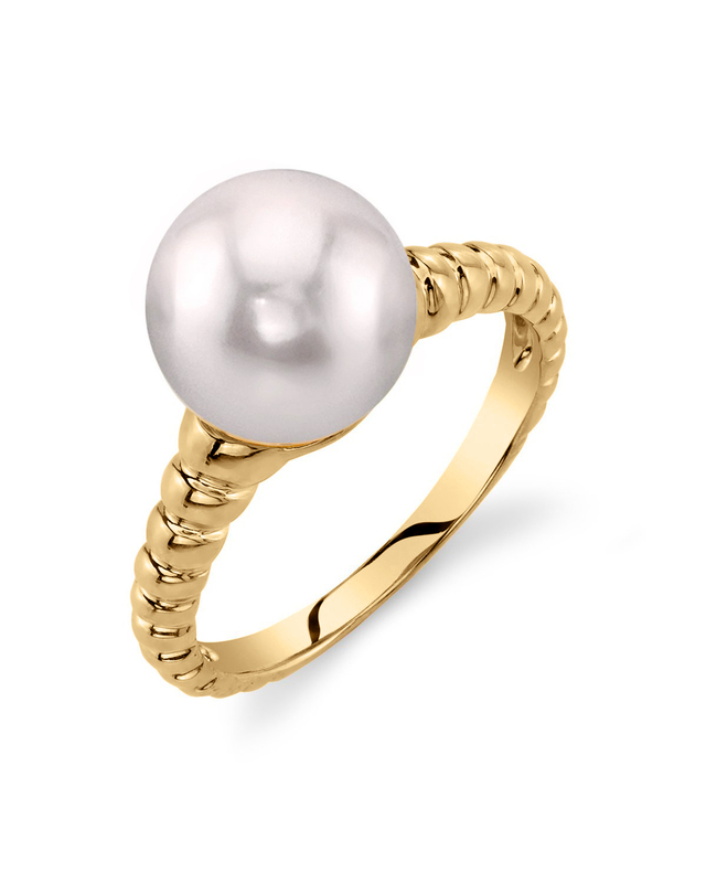 Terrie-Ring mit japanischer Akoya-Perle