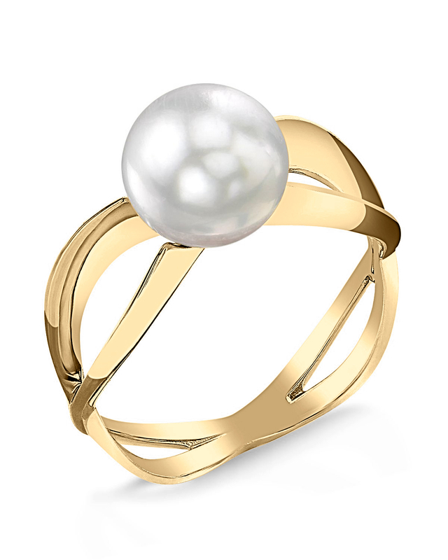 Ring „Lana“ mit weißer Südseeperle