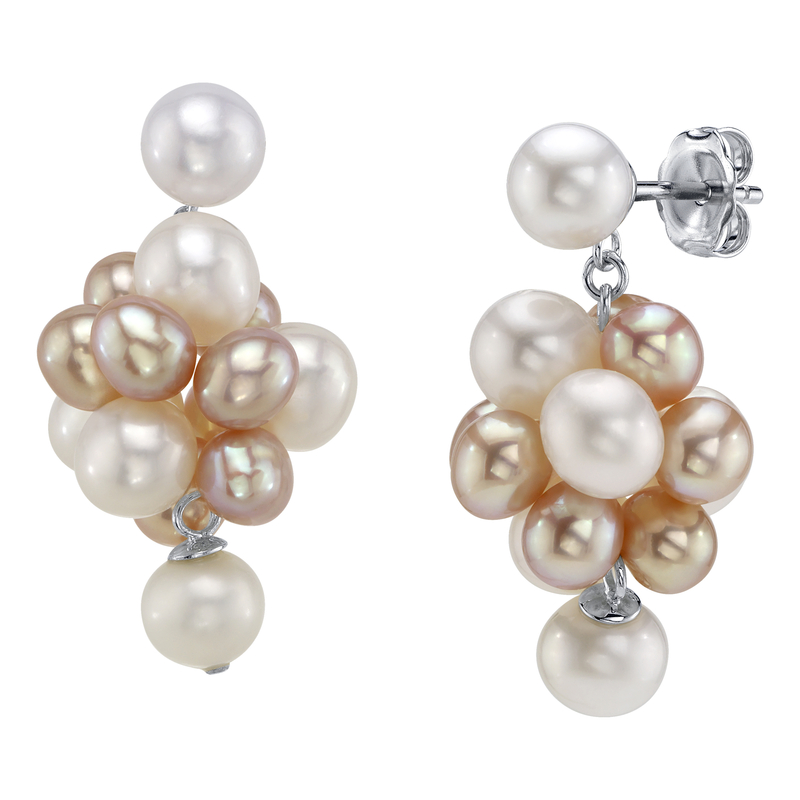 Multi - Freshwater Pearl Adeline Earrings