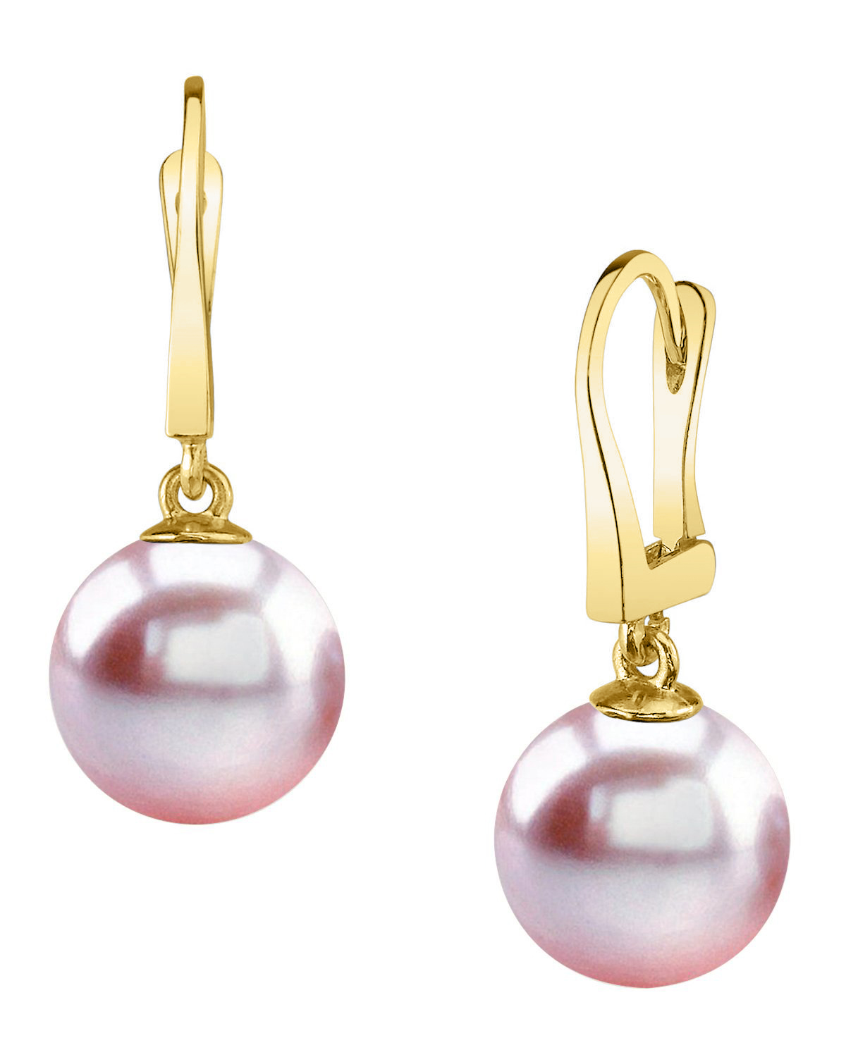 Ohrringe „Pink Freshwater Pearl Classic Elegance“