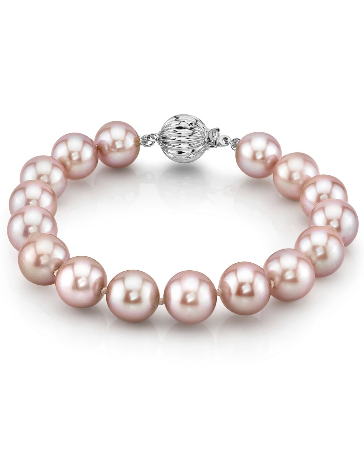 Armband aus rosa Süßwasserperlen, 8,5–9,5 mm – AAA-Qualität