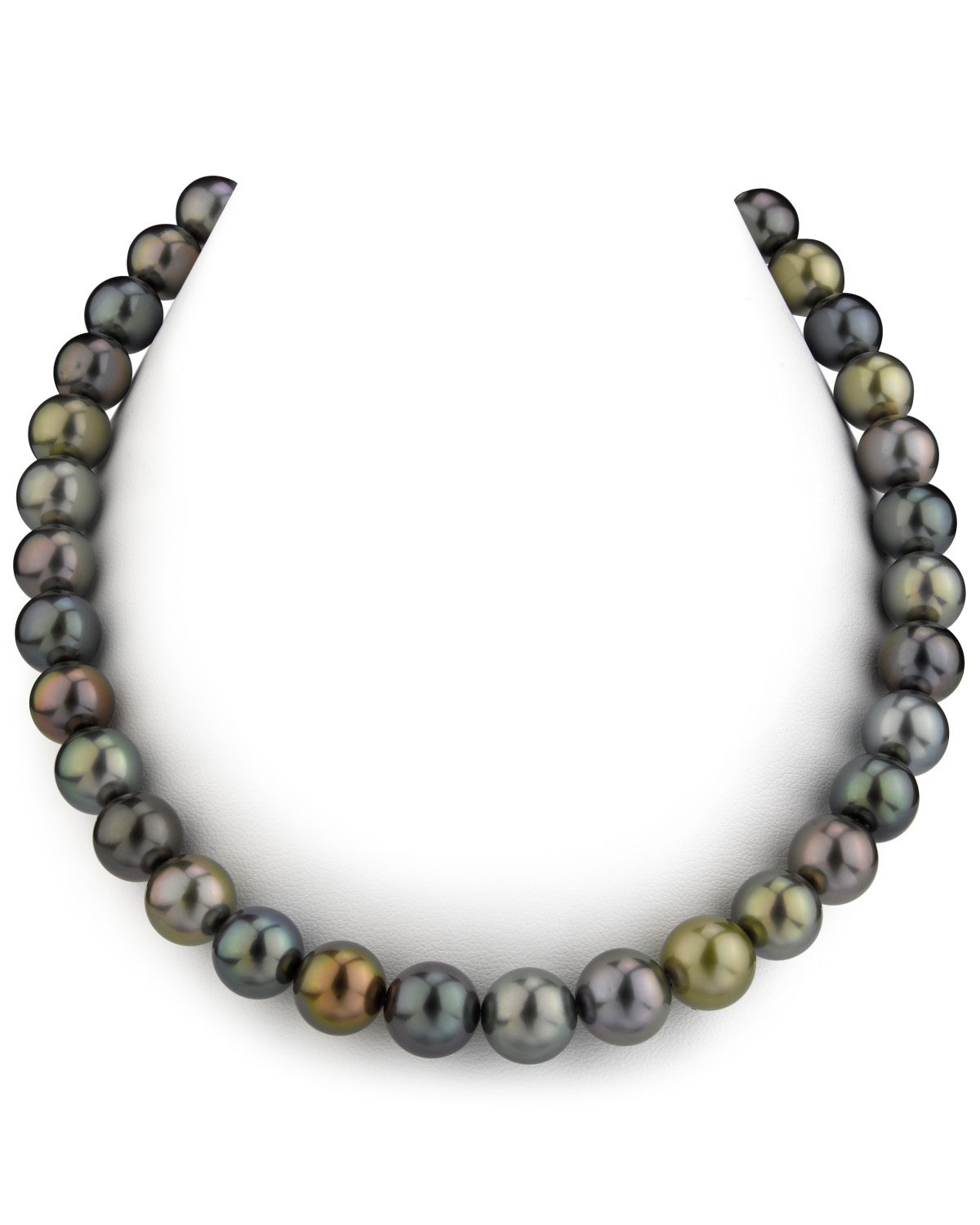 10–11 mm Tahiti-Perlenkette in verschiedenen Farben – AAAA-Qualität