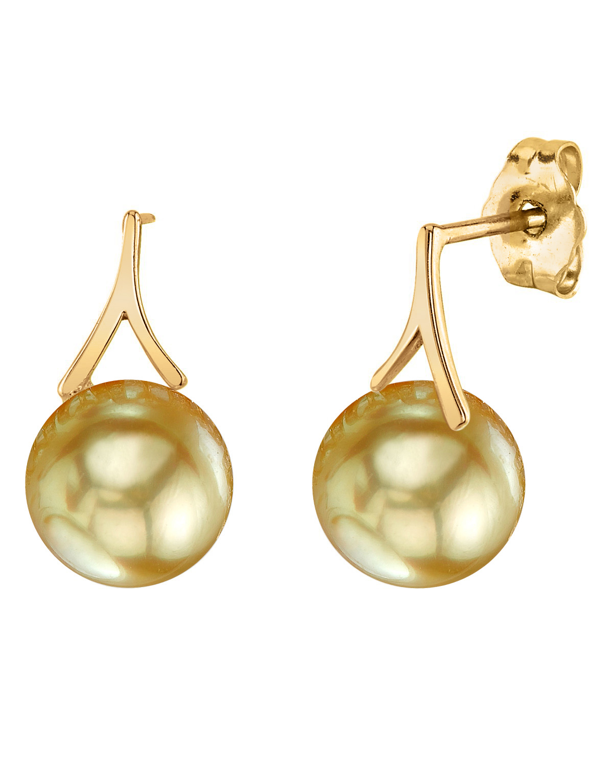 Golden Pearl Lindsey Ohrringe