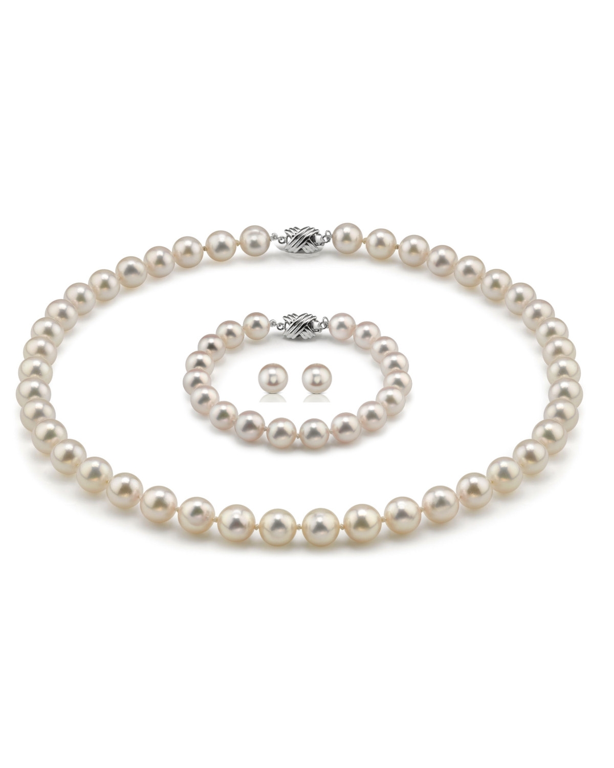 8,0–8,5 mm Hanadama-Perlen-Set