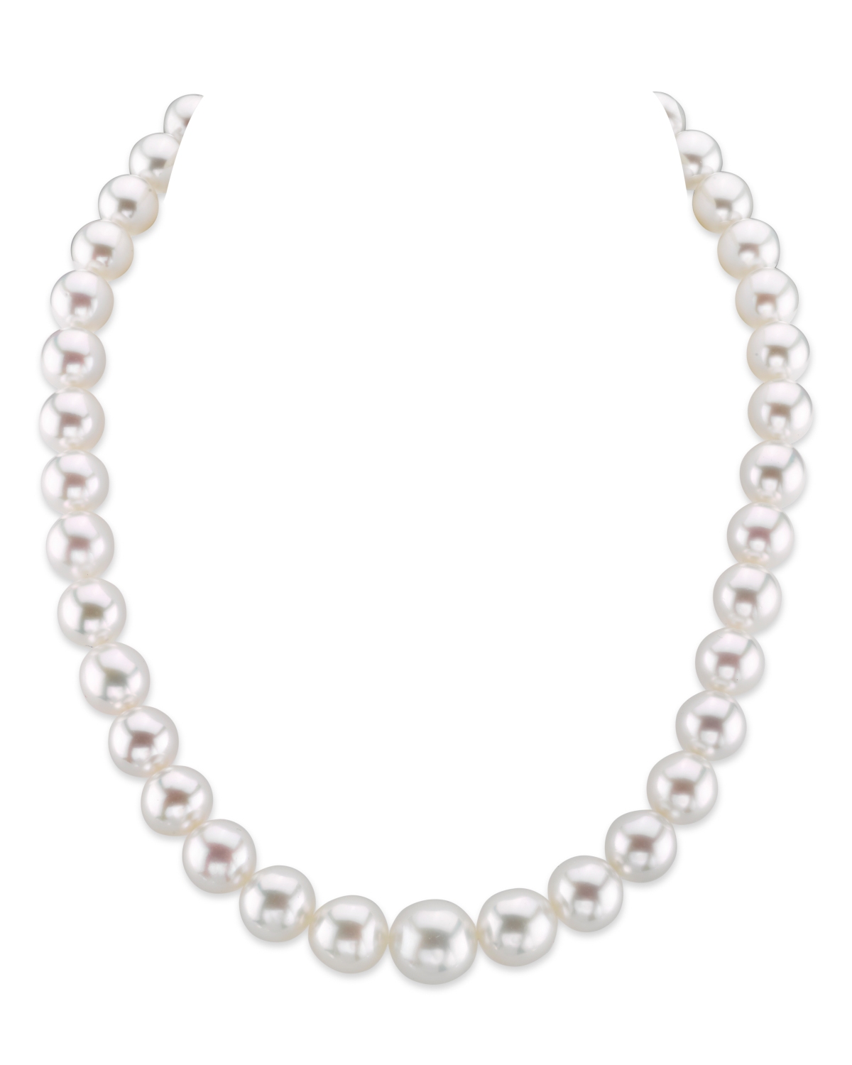 9-12mm White South Sea Pearl Necklace - AAAA Quality