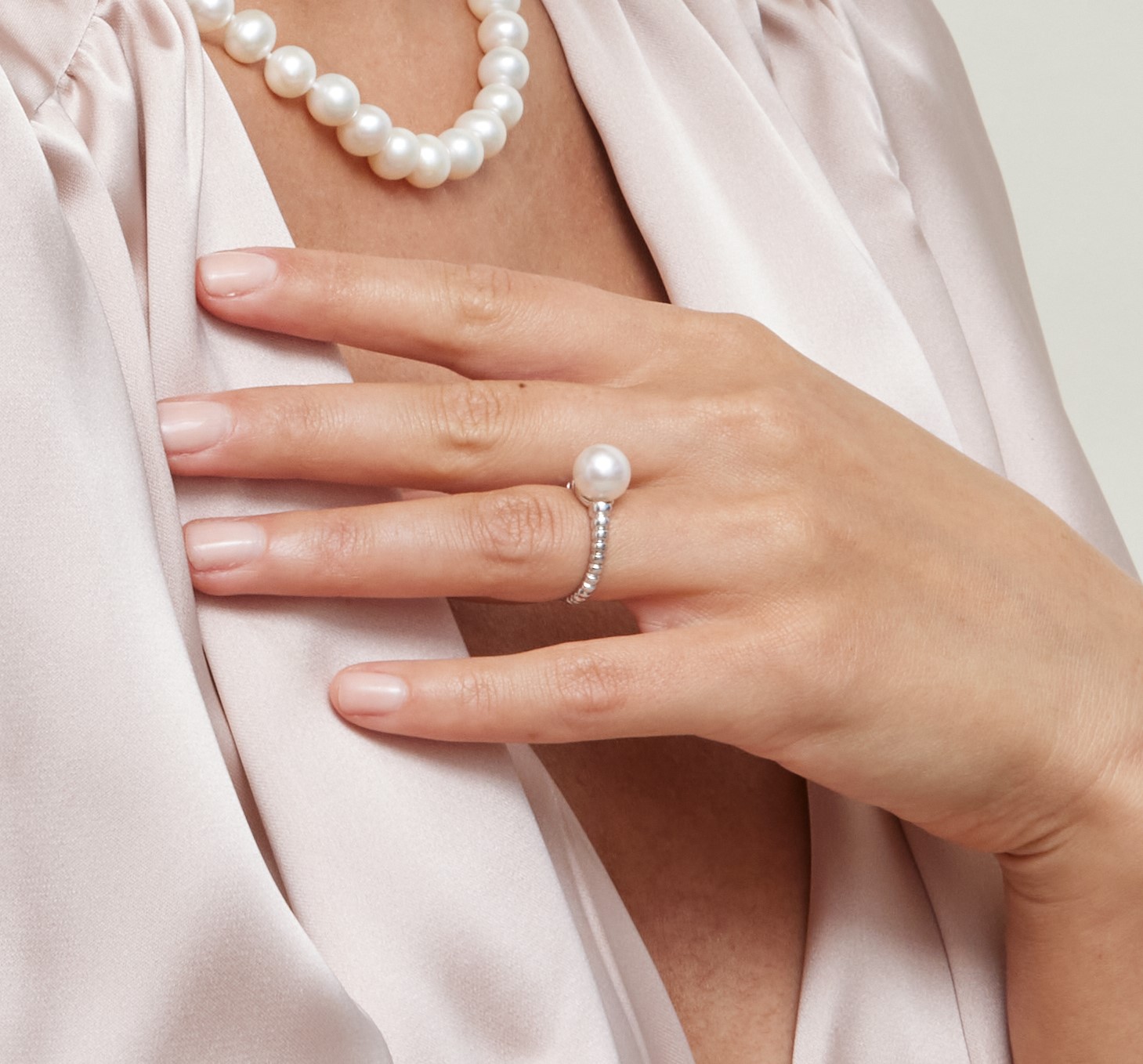 Terrie-Ring mit Süßwasserperle – Modellbild