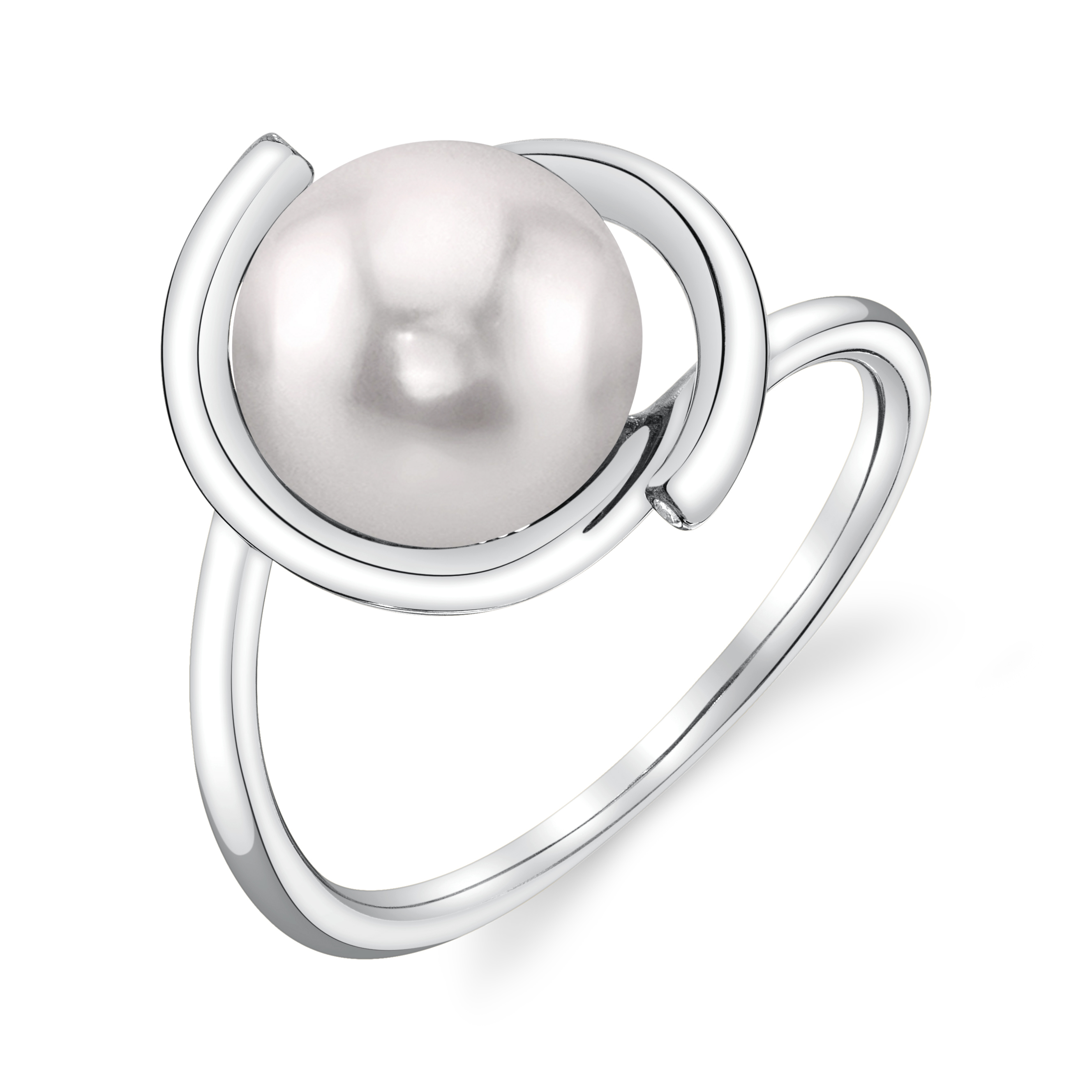 Felicia-Ring aus 14-karätigem Gold mit japanischer Akoya-Perle