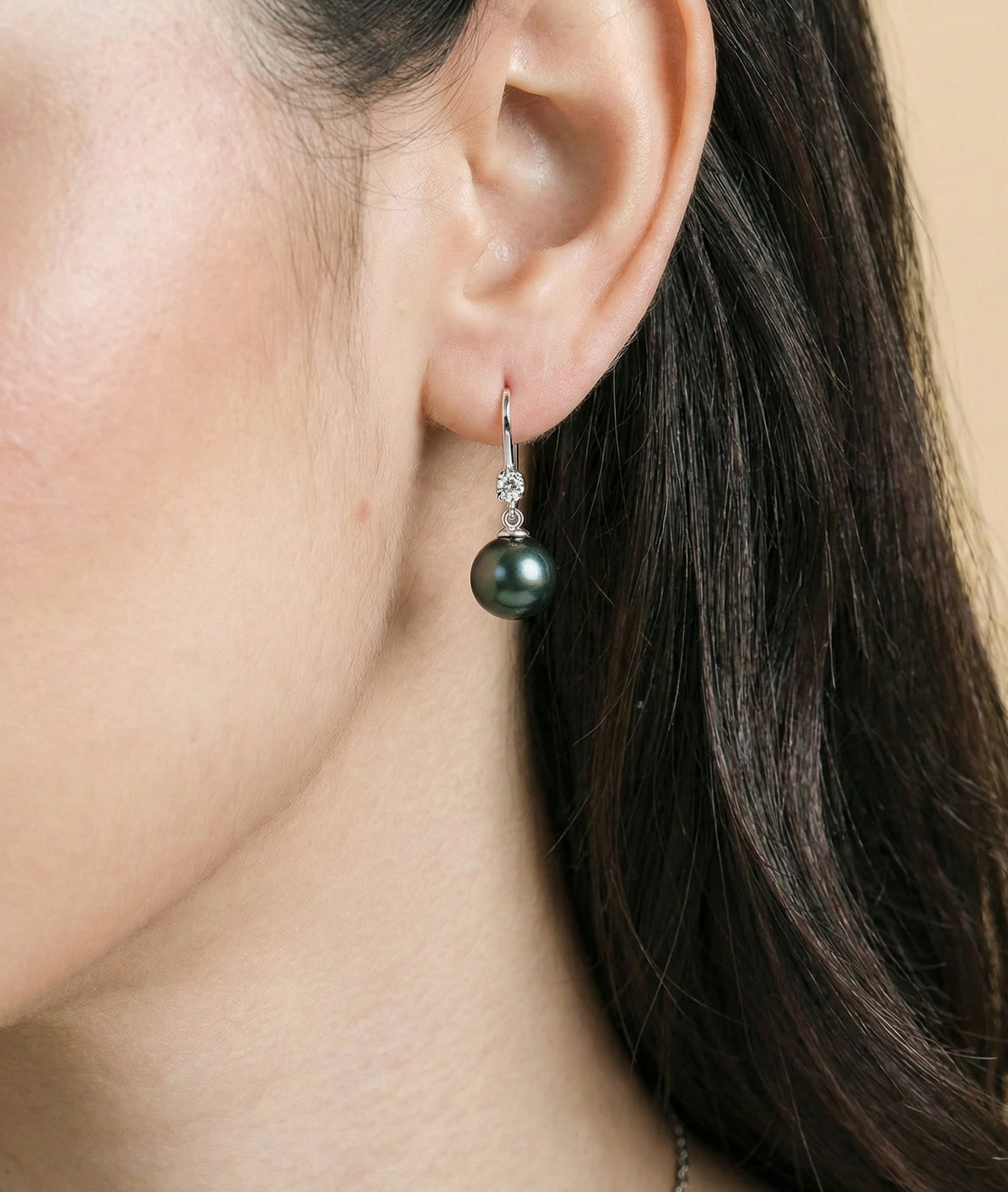 Tahiti-Südseeperlen- und Diamant-Schmuckset „Michelle“ – Drittes Bild
